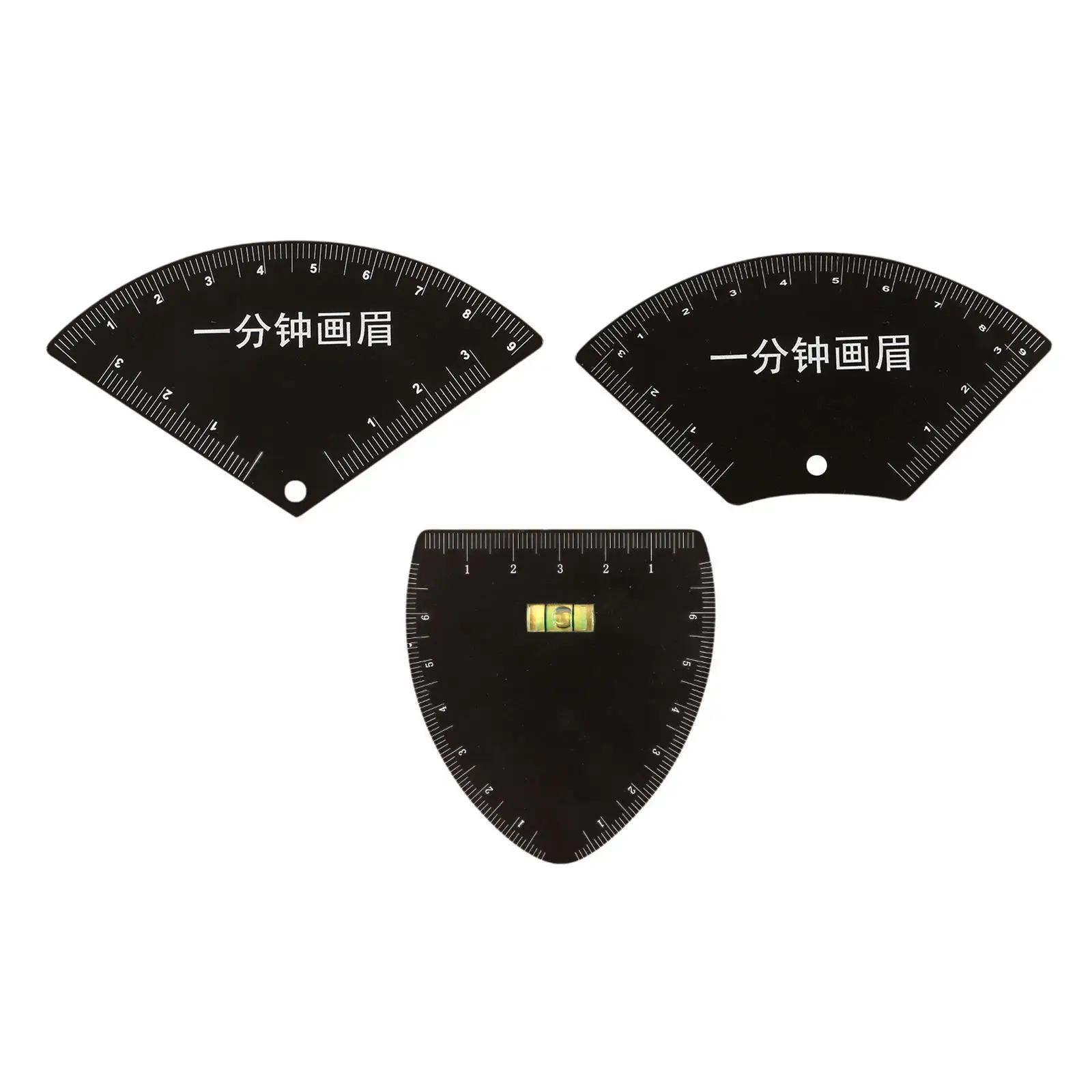 Stainless Steel Eyebrow Stencil with Arch Guide Shaping Tool