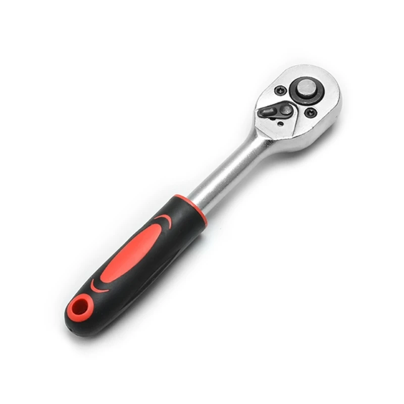 24 Teeth Ratchet Wrench Multifunction 1/4 inch Maintenance Handle Quick Release Socket Wrench for Furniture Drop Shipping