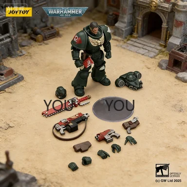 

Фигурки JOYTOY Warhammer 40k 1/18 для взрослых: Dark Angels, Intercessors, Брат Надэль, Брат Ашарр