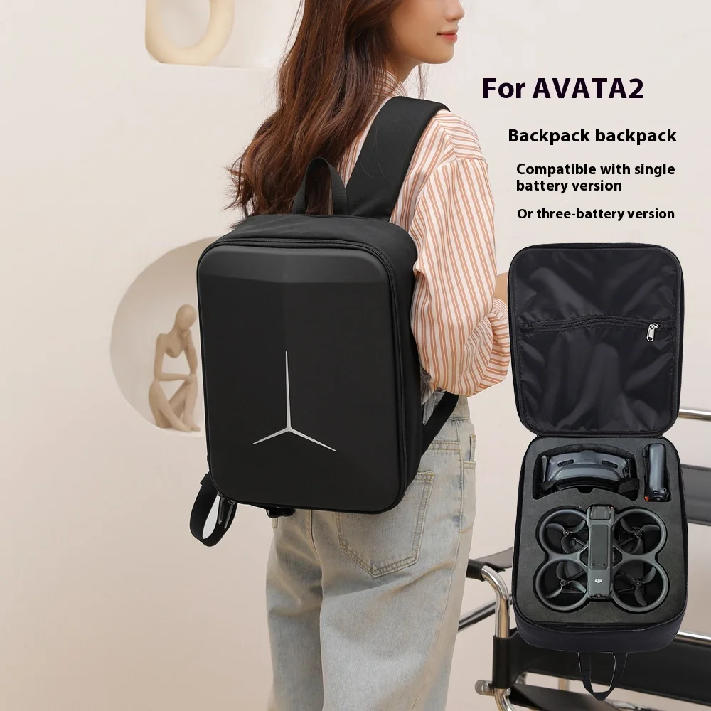 For DJI Avata 2 Organizer, a waterproof backpack and immersive drone organizer