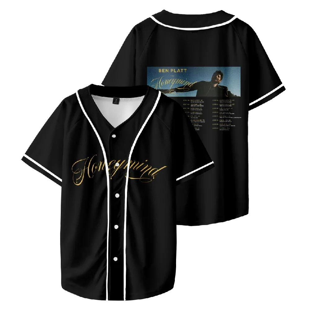 

Ben Platt The Honeymind Tour Baseball Jersey Unisex Short Sleeve Streetwear Women Men Shirt