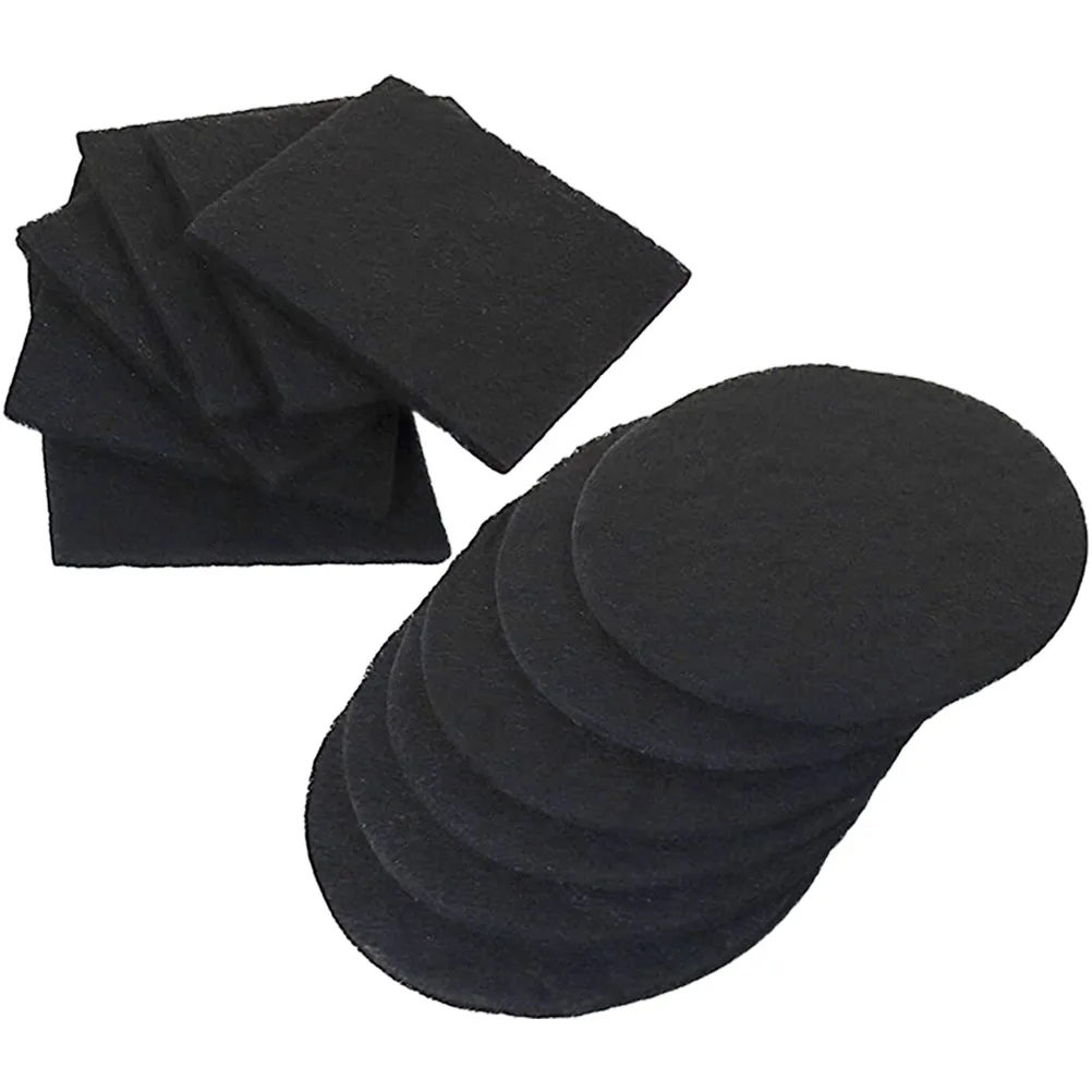 

12Pcs Charcoal Filter Replacement for Kitchen Compost Bin Trash Can Deodorizer Filter Pads Garbage Can Odor Remover