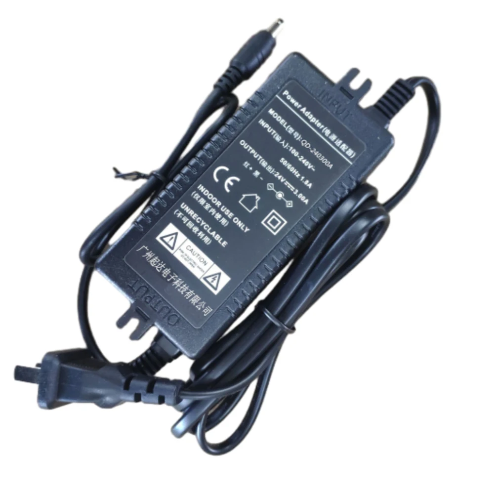 

24V 3A Power Adapter AC-DC Convert LED Lights 72W Switching Power Supply AC100-240V to DC24V 3A Power Charger Power Adapter