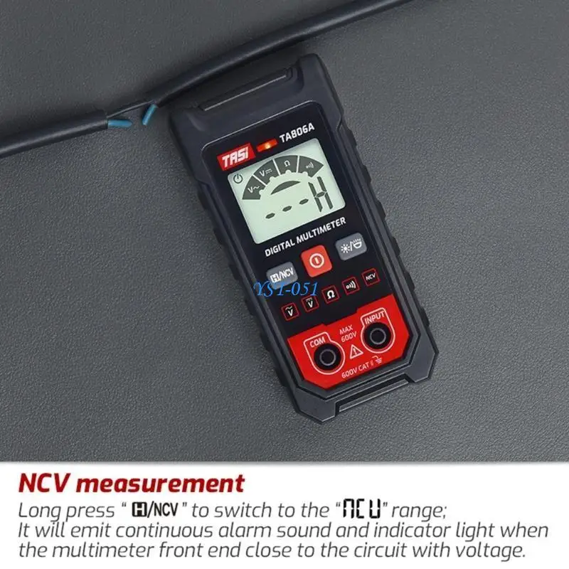 

E15A Convenient & Precise Auto Multimeter TA806 for Everyday Electrical Maintenance
