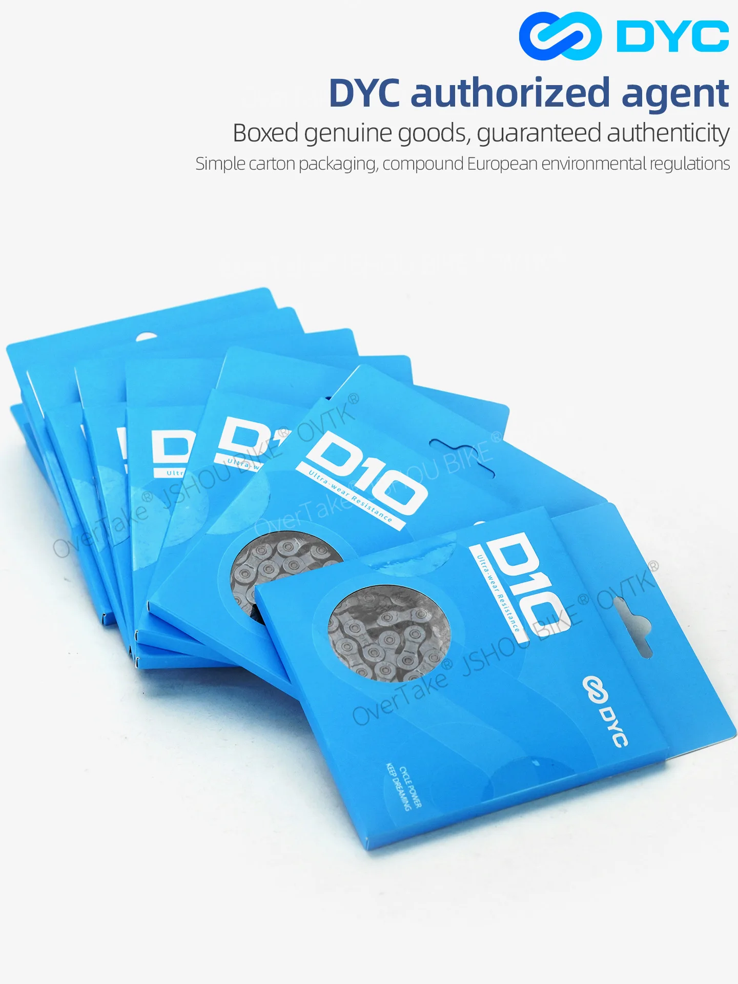 DYC Bike Chain 10 Speed colorful Electroplating Competition training Road Bike Mountain Bike for Shimano/Sram bike parts