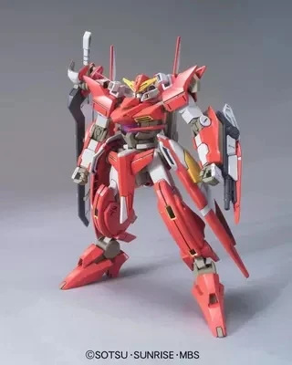 주식 BandaiAssembly 건담 HG 00-12 1/144 왕좌 Zwei 건담 TYPE-2 모델