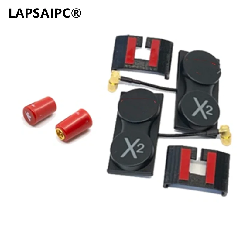 Lapsaipc for TrueRC X2-Air MKII 5.8GHz Receiver Antenna Pair for HDZero VRX4