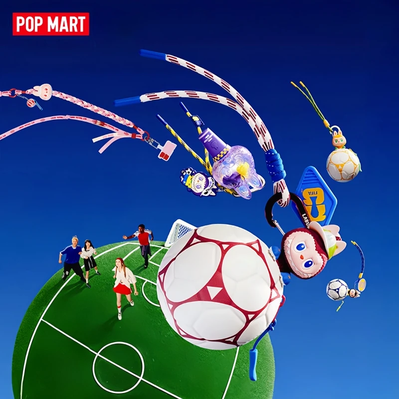 

Hot Selling Genuine In Stock Popmart Labubu The Monsters × Football Series Mini Bag Surprise Blind Box Peripheral Pendant Gifts