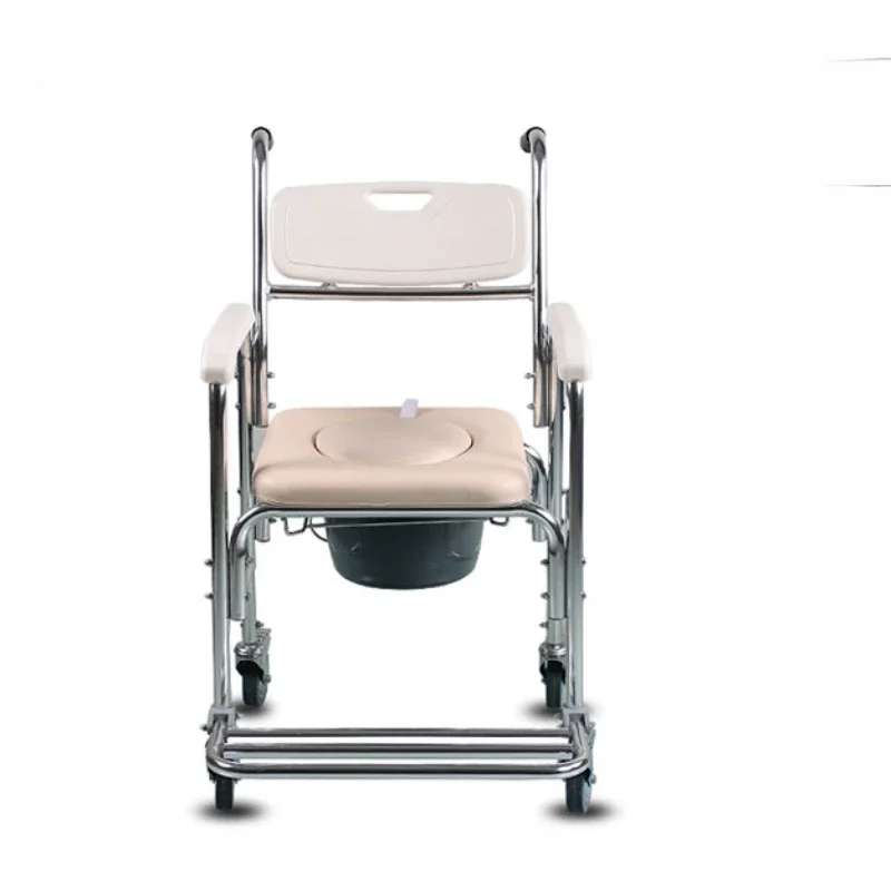 Asiento de elevación portátil con asa única para ancianos, silla cómoda para inodoro, andador, silla de ruedas Duschstuhl Mit Rückenlehne, orinal para adultos