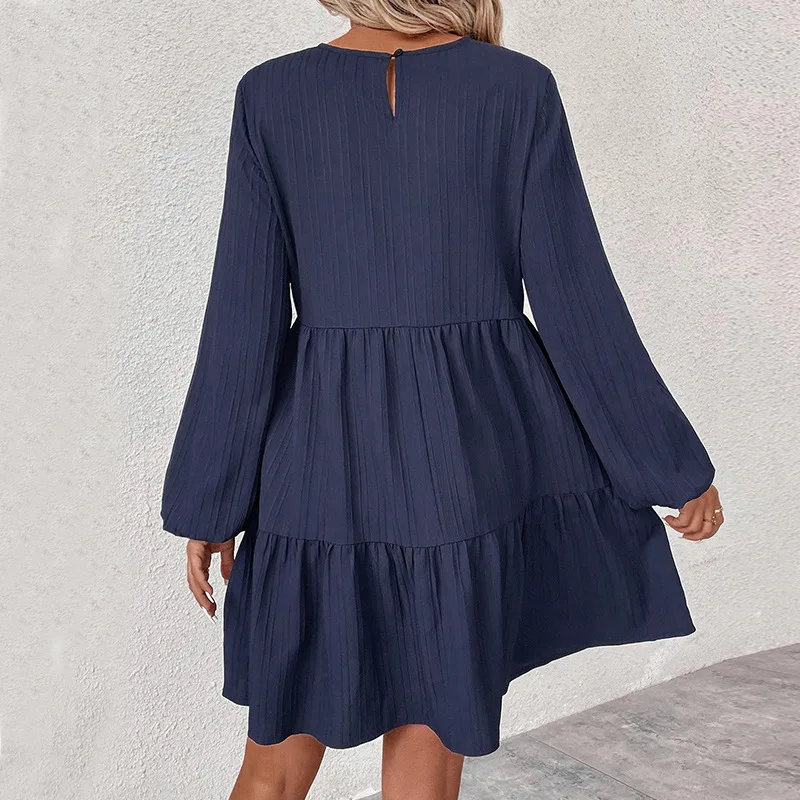 Women's Stylish Comfortable Casual Versatile Slimming All-Match Ladies Dresses for Daily Wear Dating Shopping Outdoor Activities