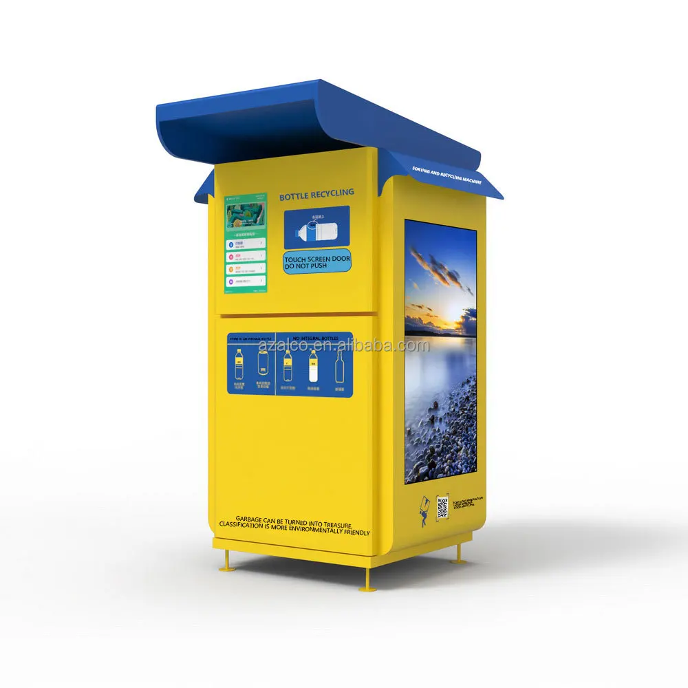 Verkaufsautomat für Glasflaschen, Recycling, Custom RVMSmart Small Reverse