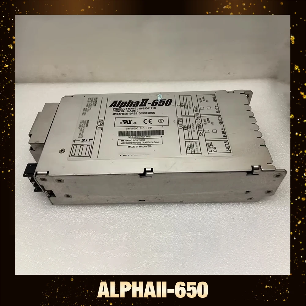 MV6500171D AlphAII-650  Industrial Equipment Power Supply 650W