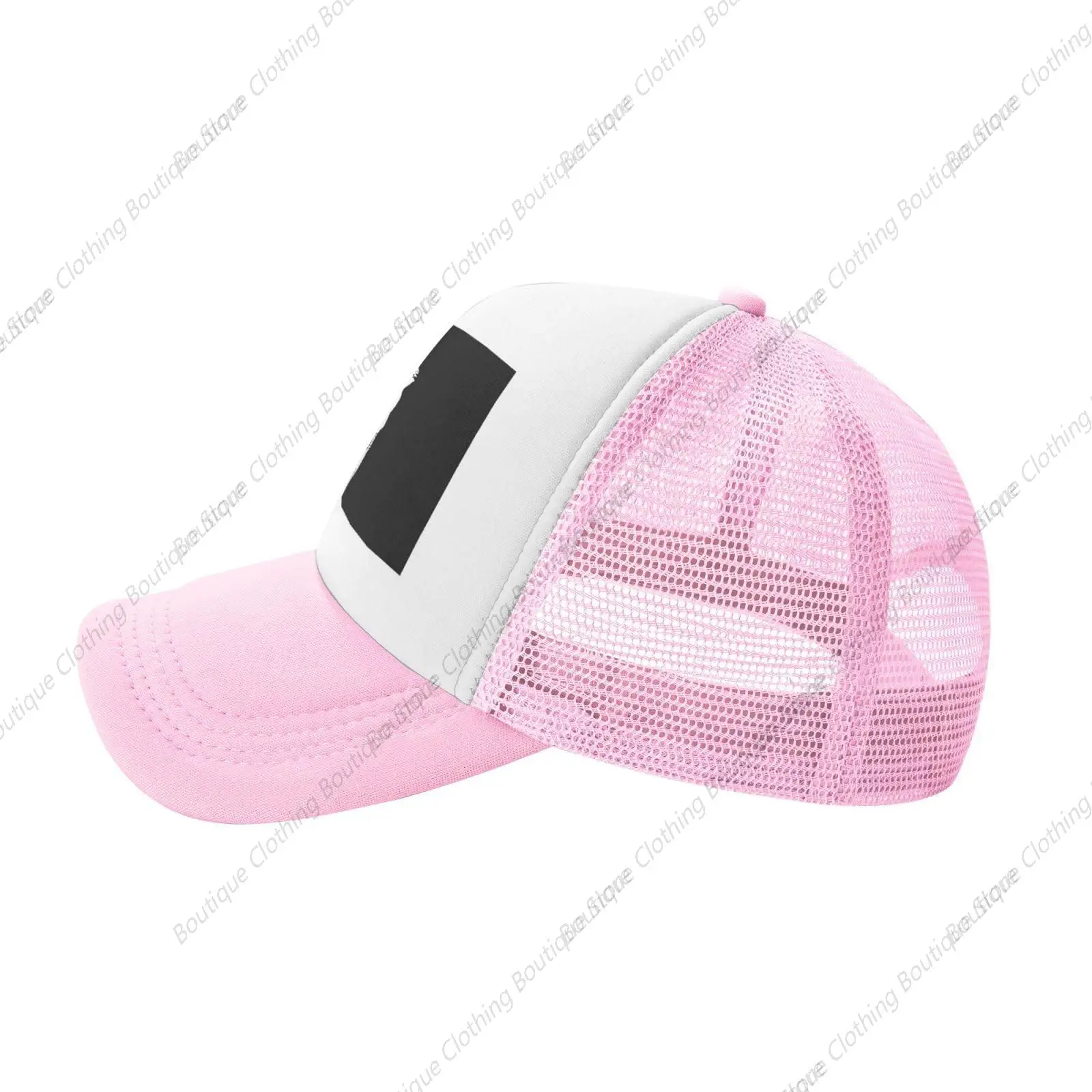 Odin Wikinger Norse Wolf Trucker Hut-Mesh Baseball Snapback Cap für Männer oder Frauen im Freien rosa