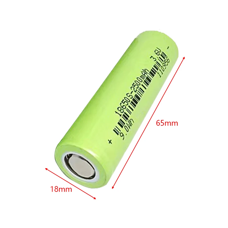 3.7V 18650 New Battery 2000mah 2200mah 2500mah 3000mah Rechargeable Strong Light Flashlight Electronic Toy lectromobile Cell