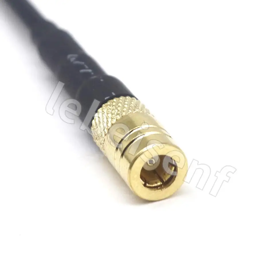 Coaxial RF connector BNC male to SMB female adapter cable extension cord Q9 to SMB adapter cable RG174