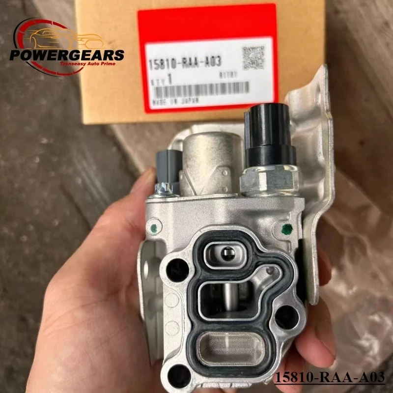 New 15810-RAA-A03 VTEC Solenoid Spool Valve With Gasket Fits For Acura Honda Accord Civic CRV 15810-RAA-A01