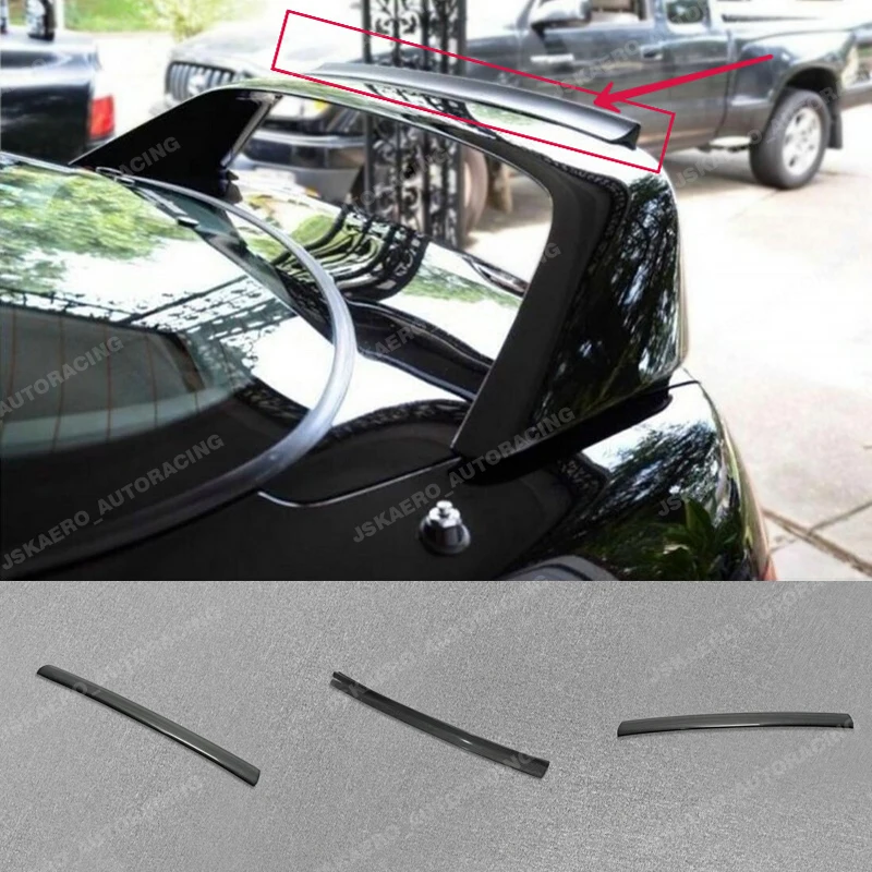

For Honda 1996+ Integra DC2 Typ-R Rear Spoiler Wing Flap Addon Carbon Fiber car BodyKits
