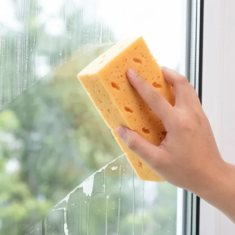 Car and Motorcycle Dedicated Honeycomb Sponge Brush Tire and Window Detail Cleaning Sponges Large Car Cleaning Sponge 1-10PCS