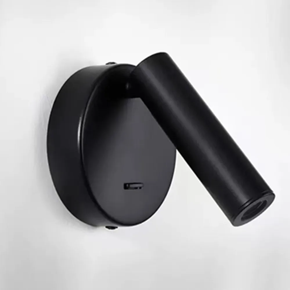 Indoor LED Wall Light With Switch Interior Wall Lamp Decorat Bedroom Hotel Guest Room Lighting for a bedside reading light