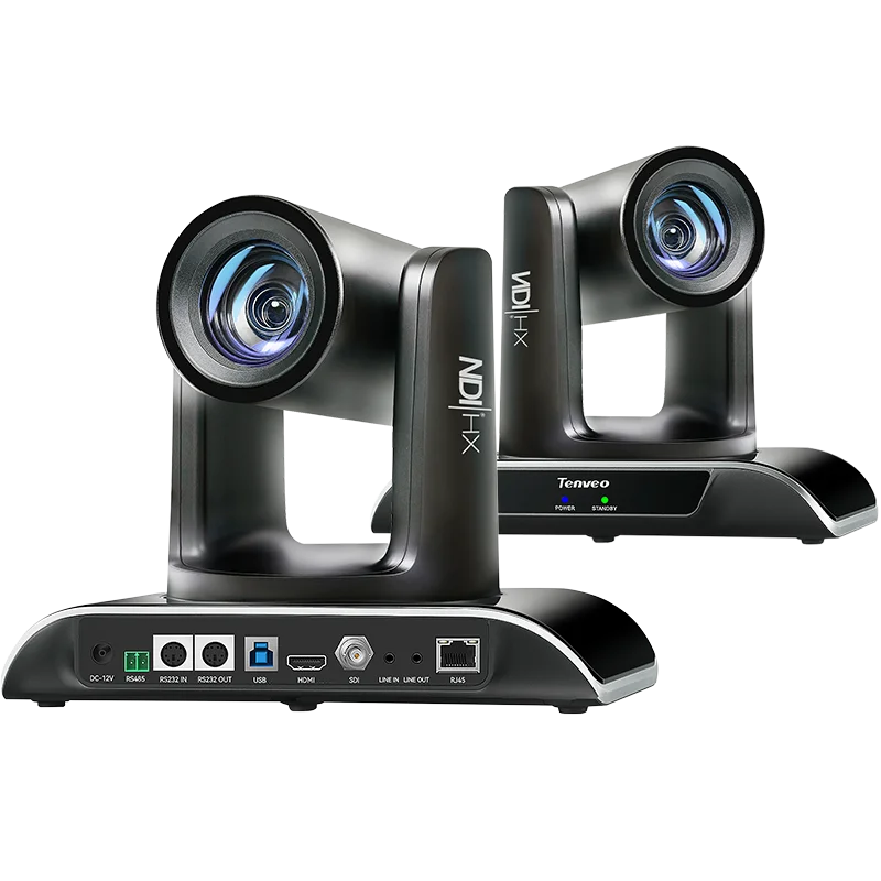 

2024 Топовая PTZ-камера NDI HX2 POE для прямой трансляции, 1080P 60fps, 20X + 8X зум, автоматическое отслеживание, камера для видеоконференций и совещаний