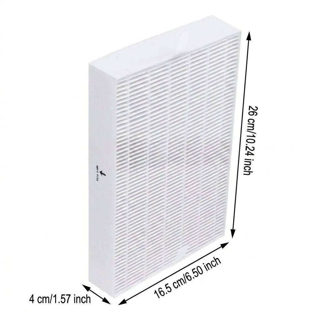 Compatible HEPA Filter 3 Pack For Air Purifier 99.97% Efficient Household Indoor Air Cleaner Replacement Spare Part Home Decor