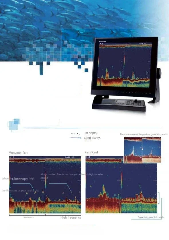 Cheap And Fine Hot Sales Fish Detector FCV-1900 FCV-1900B Fish Detector