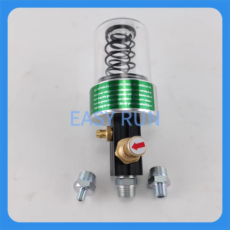 Adjustable flow oiler Spring oiler can be used 0-3 grease capacity 60ml conveyor roller can be used