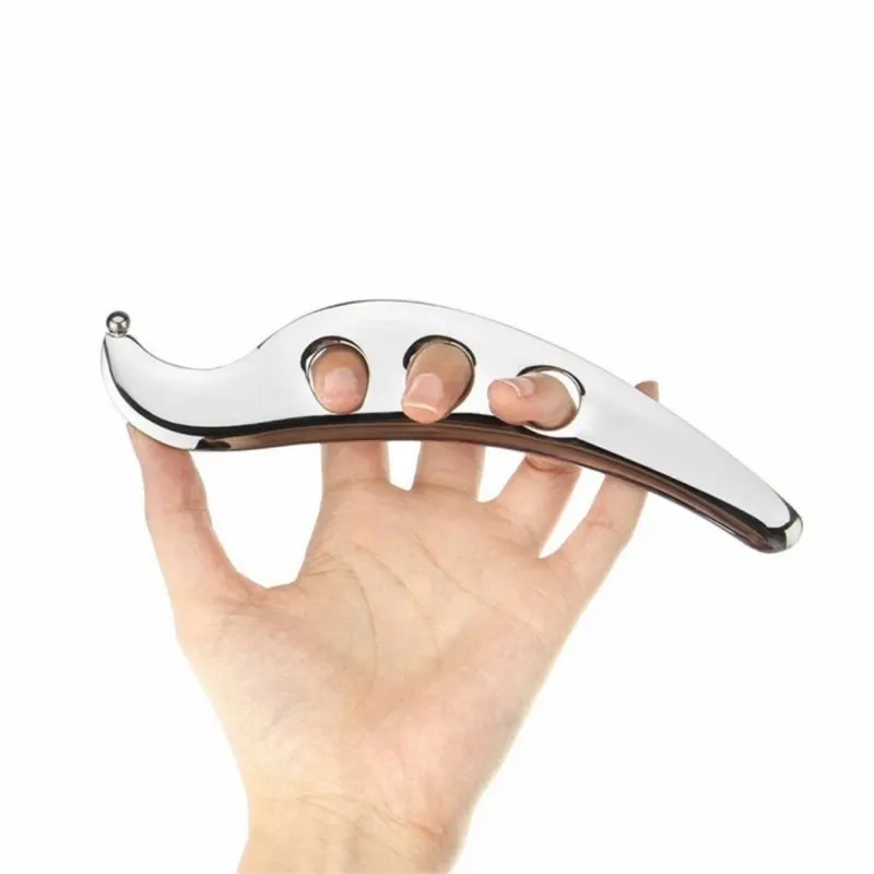 Faca de aço inoxidável Fascia Bird Muscle and Fascia Release Knife Ferramenta de relaxamento de tecido macio, relaxamento e relaxamento, exercício