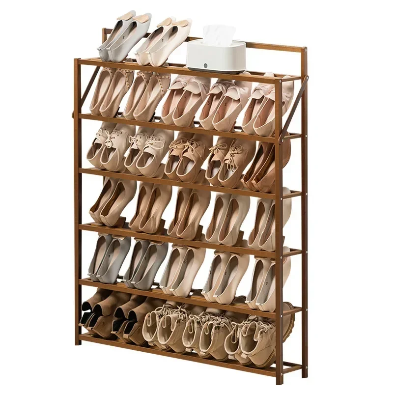 

Shoe Racks Organizer Wooden Narrow Shoe Rack Ultra Thin Vertical Shoemakers Space-saving Entrance Shoes Closet Home