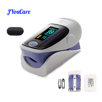 JYouCare Digital finger oximeter OLED pulse pulsioximetro SPO2 PR health alarm Fingertip oximetro de dedo & case family health