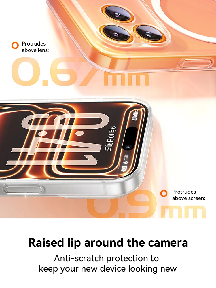 Etui Joyroom do iPhone 18 Pro Max Magnetyczne Matowe Etui Ochrona Obiektywu Pokrowiec Matowy do iPhone 18 Pro Pokrowiec na Ładowarkę Bezprzewodową — zdjęcie produktu 3