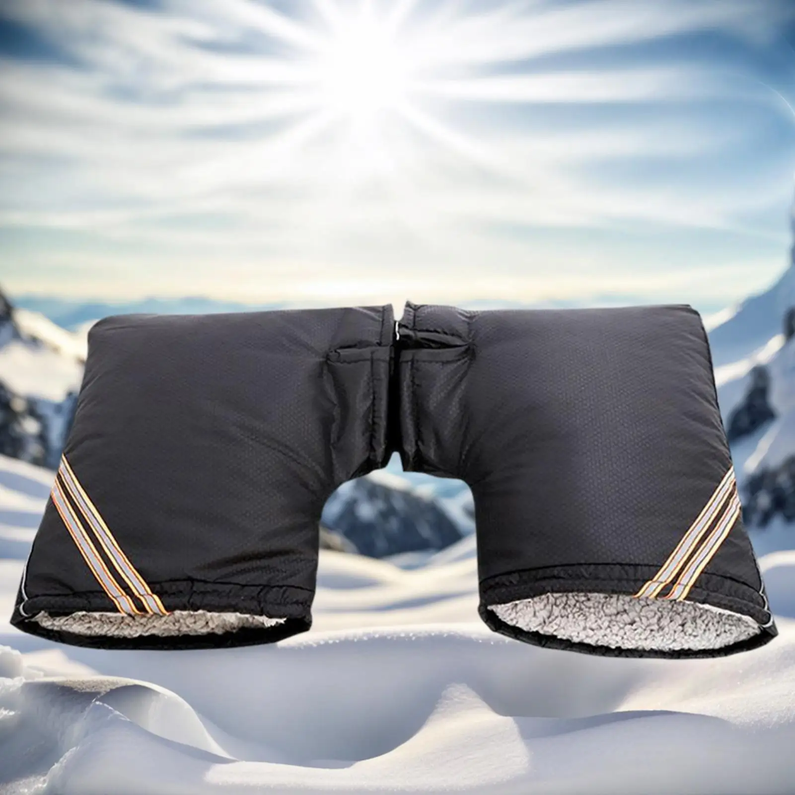 

Мотоциклетный скутер, теплая муфта на руль, ручка, муфта, светоотражающие водонепроницаемые защитные зимние теплые термоперчатки для верховой езды