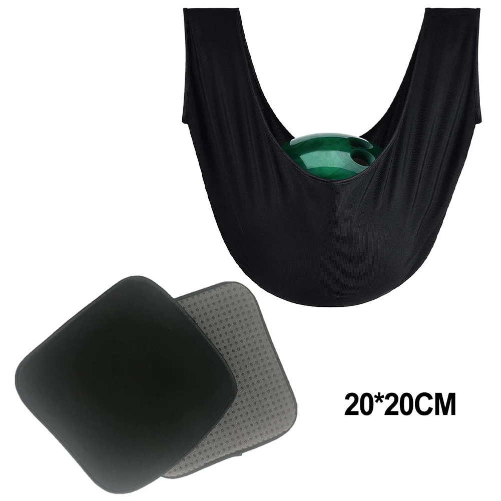 

Черные аксессуары для боулинга, аксессуары для чистящих полотенец для шара для боулинга, тряпка для чистки боулинга, легко чистится, хорошая эластичность