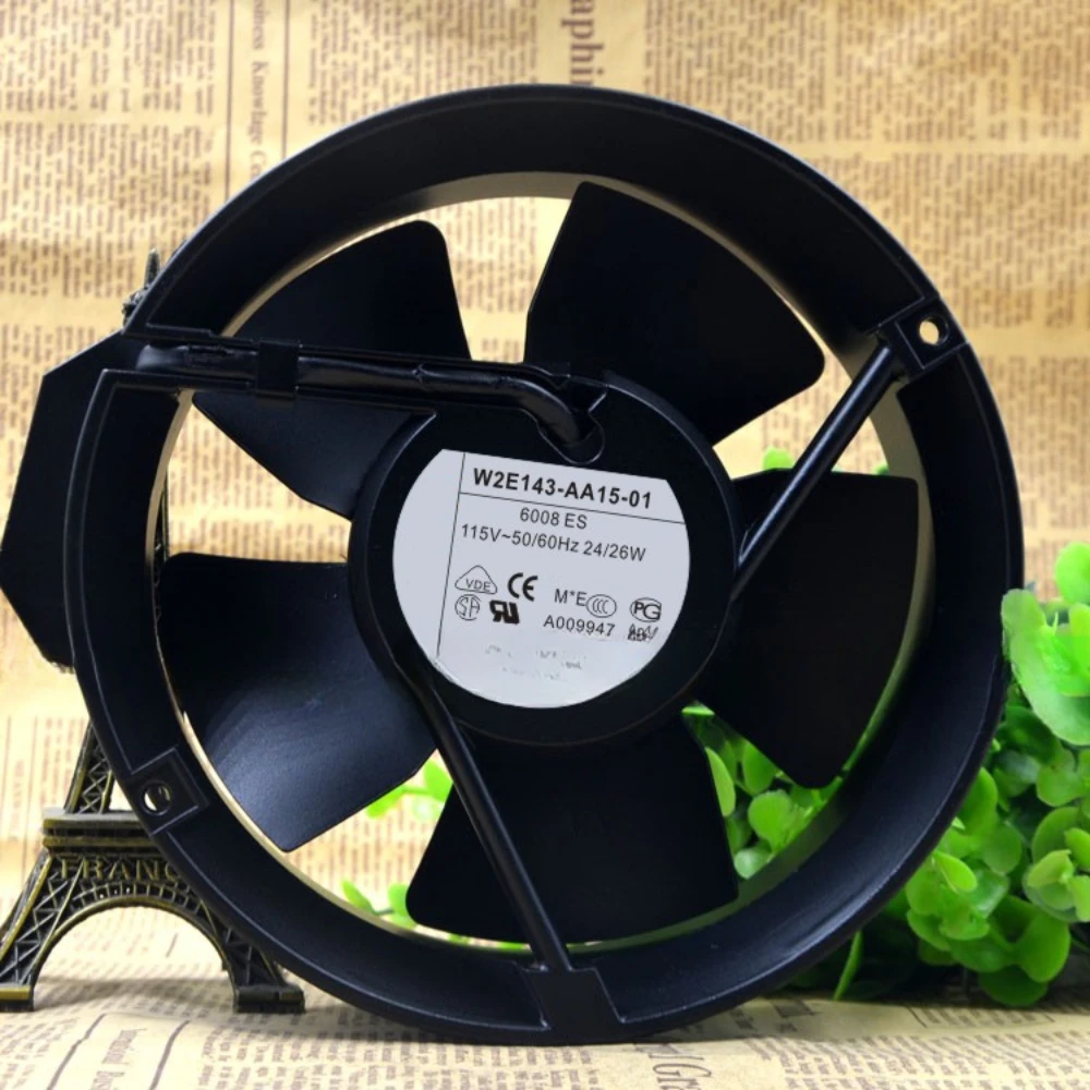 W2E143-AA15-01 W2E143-AA15-06 W2E143-AA15-28 W2E143-AA15-92 Server Fan for EBM Fan High Temperature Cooling Fan 230V 24/26W