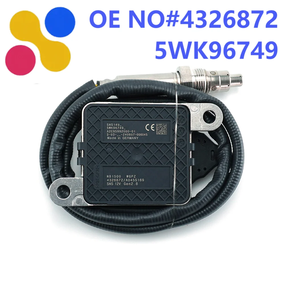 

5WK96749 4326872 NOx Sensor Высокопроизводительный азото-кислородный датчик для высокостабильного двигателя CUMMINS, аксессуары для стайлинга автомобилей