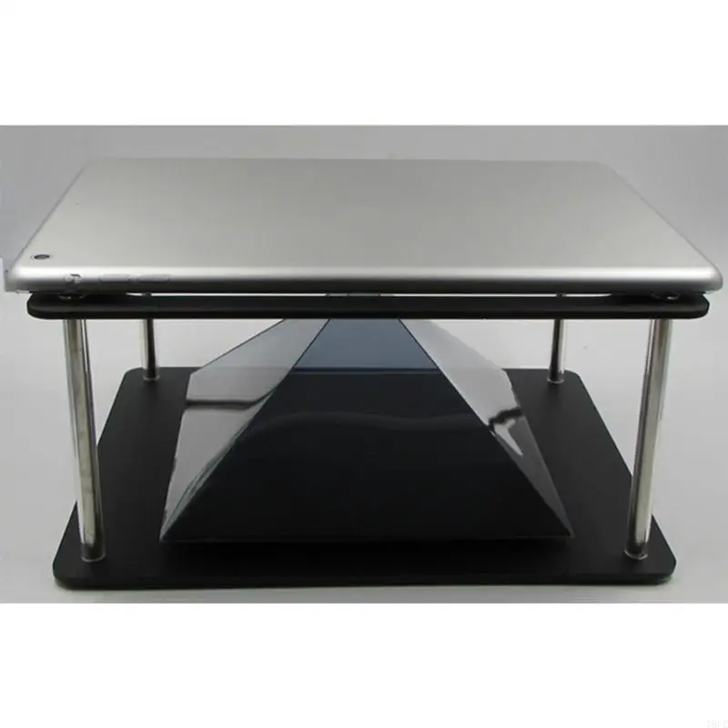 T8UC Tablet universale per PC ologramma 3D Display piramidale Supporto per proiettore Immagini a 360 gradi Interazione con per