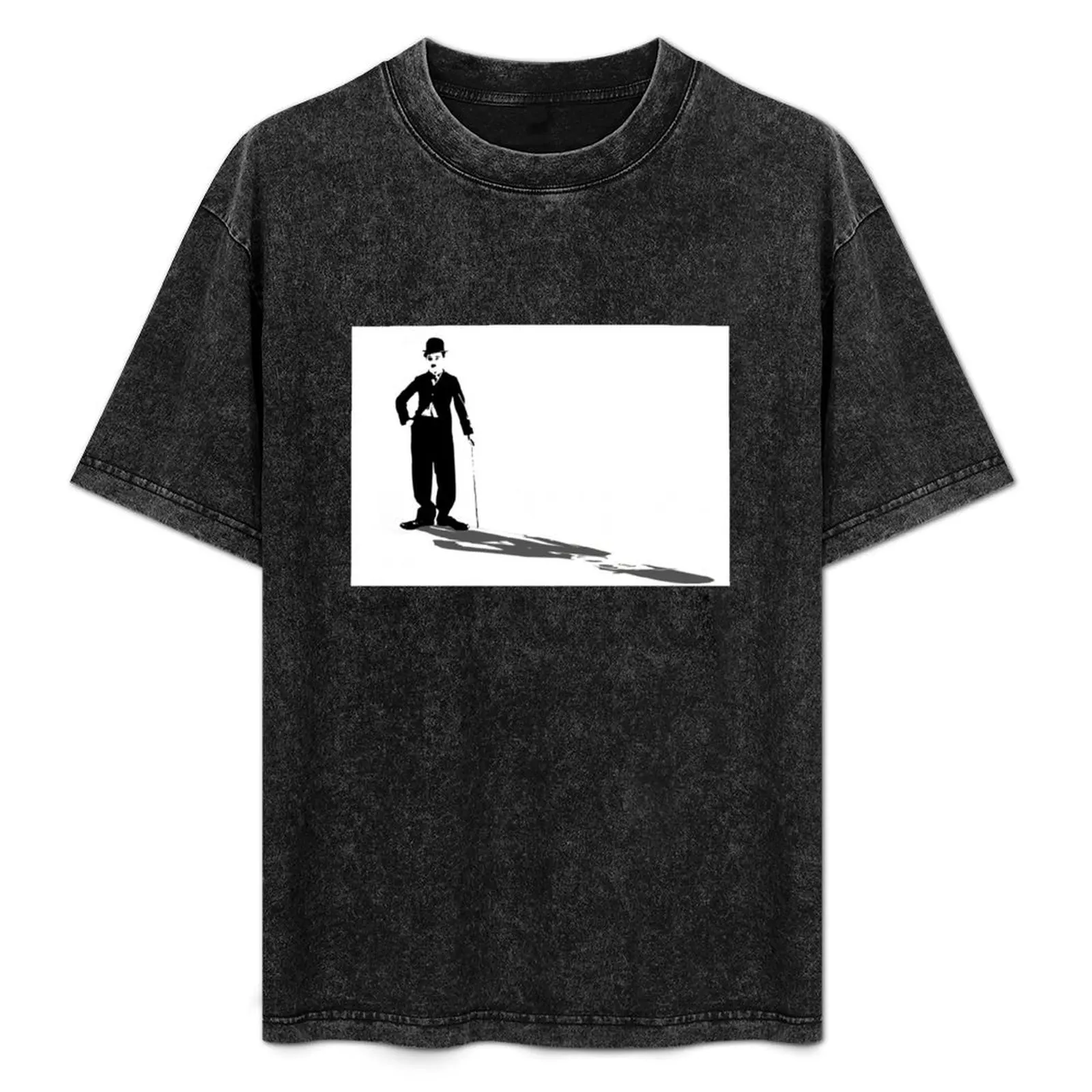 

Футболка Charlie Chaplin Shadow свободного кроя больших размеров