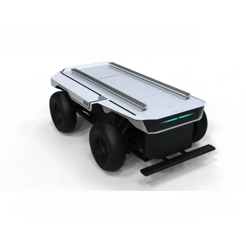 High-speed wheeled chassis outdoor handling robot, unmanned patrol
