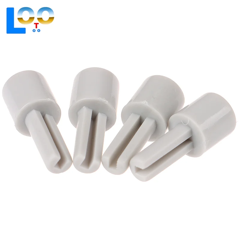 2/4 قطعة خلاط الجهد إطالة رمح البلاستيك الرمادي تمديد رمح