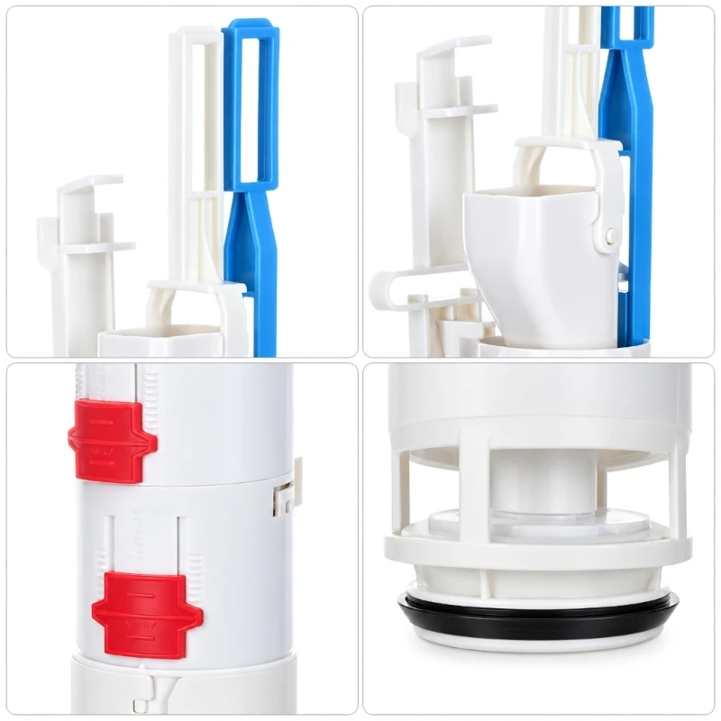  Water Discharge Control Unit for Concealed In-Wall Toilet Cisterns
