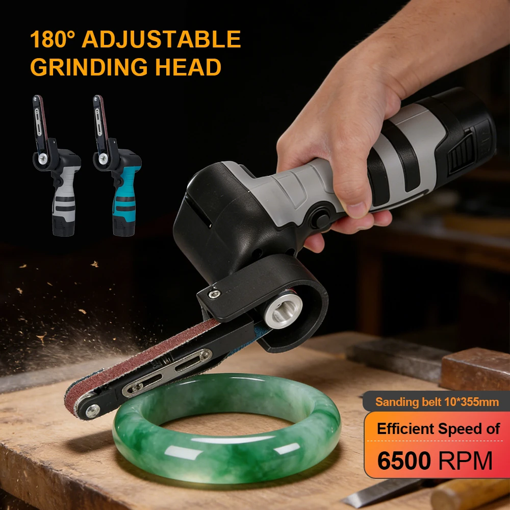 

Беспроводная мини-шлифовальная машина для полировки и резки, электрическая угловая шлифовальная машина для обработки металла, резьбы по дереву и резки плитки