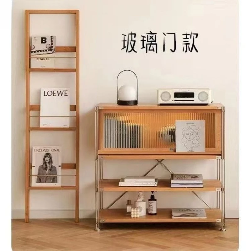 الشمال بسيط غرفة المعيشة الجرف عرض خزانة غرفة نوم خزانة مجلة خزانة رف الكتب #2