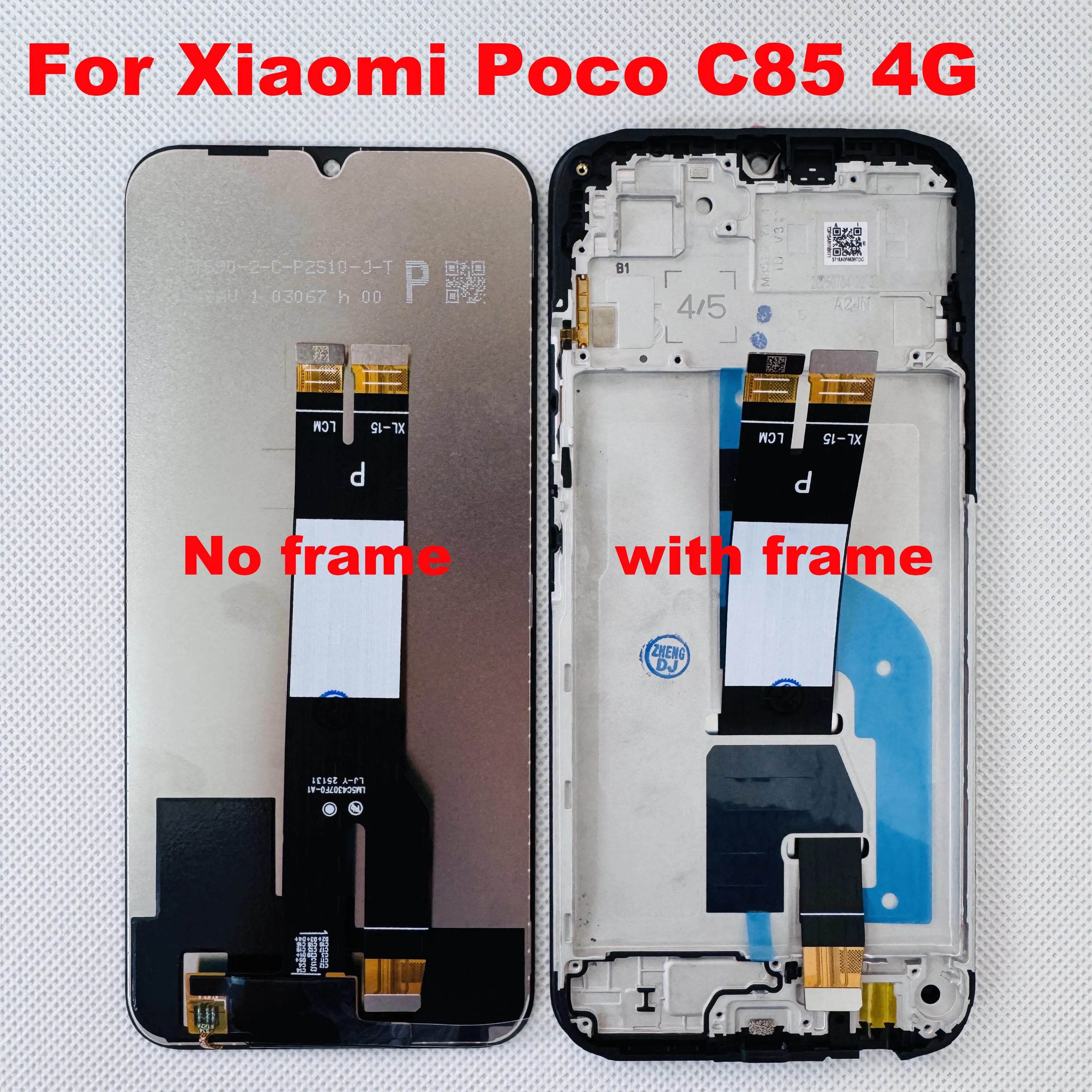6.9'' Original 120Hz New For Xiaomi Poco C85 4G 25078PC3EE LCD