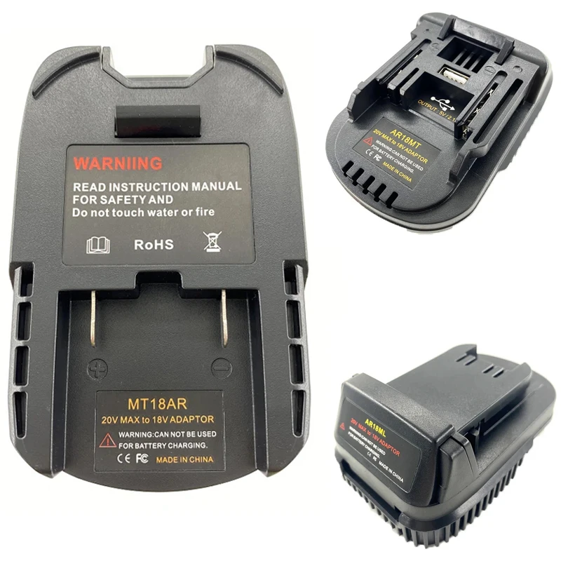 Power Tool Battery Adapter For Makita To for Ridgid AEG,For Ridgid/AEG To for Milwaukee/Makita ,Lithium Battery Converter