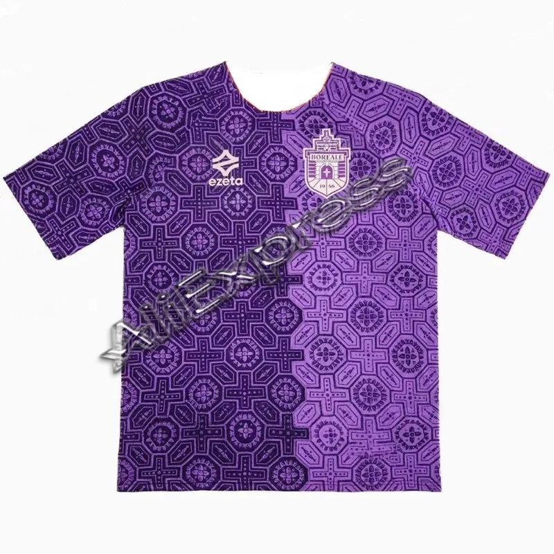 

Classic Boreale 25-26 Home&Shird Kites Oversized Football Printed T-shirt
