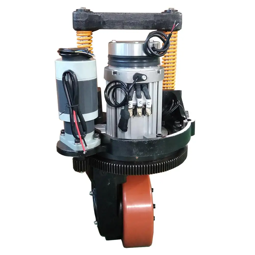 

AC Brush Logistics Equipment Engine Drive Wheel With Steer Motor