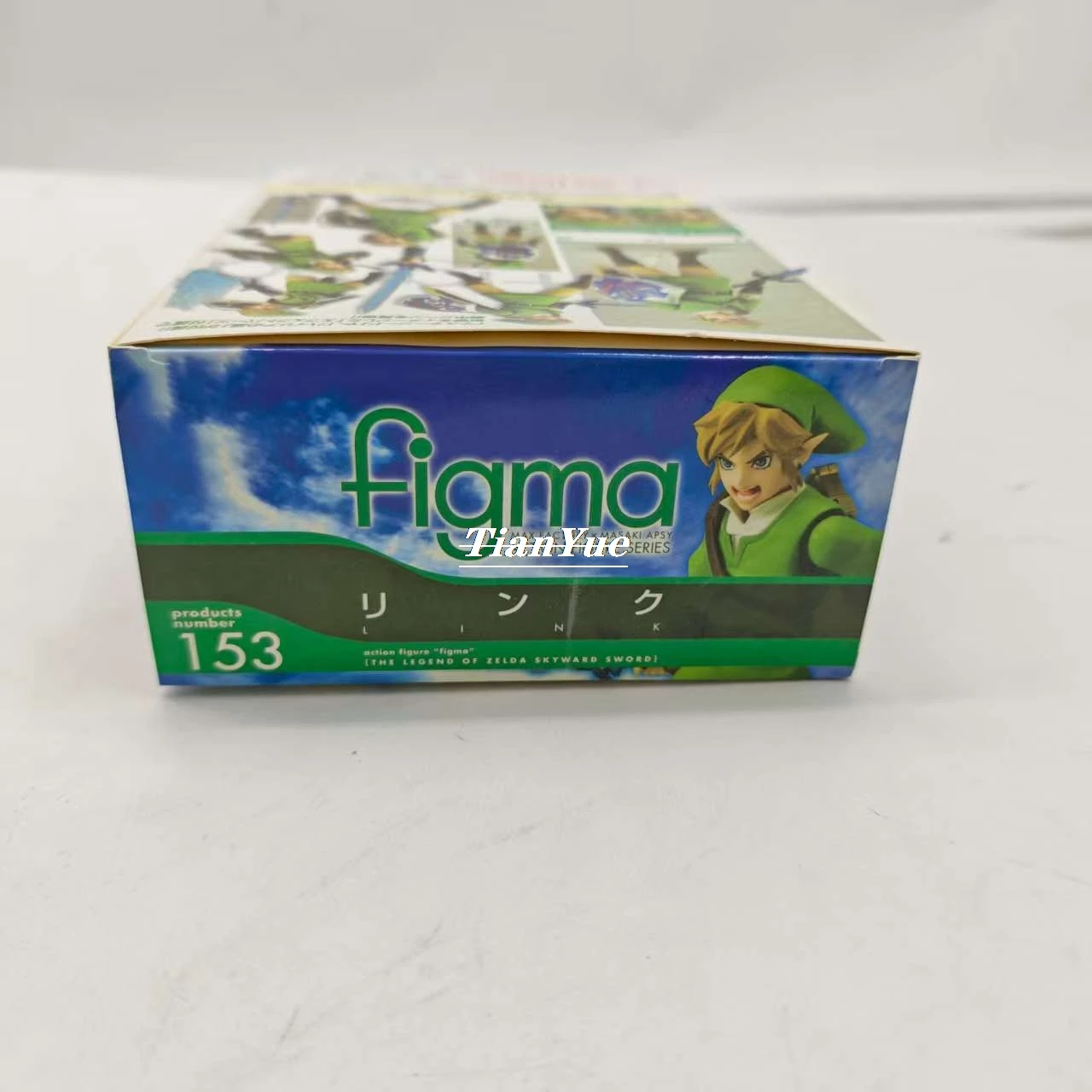 لينك Skyward Sword figma 153 مجموعة ألعاب مفصلية من مادة PVC مقاس 14 سم #4
