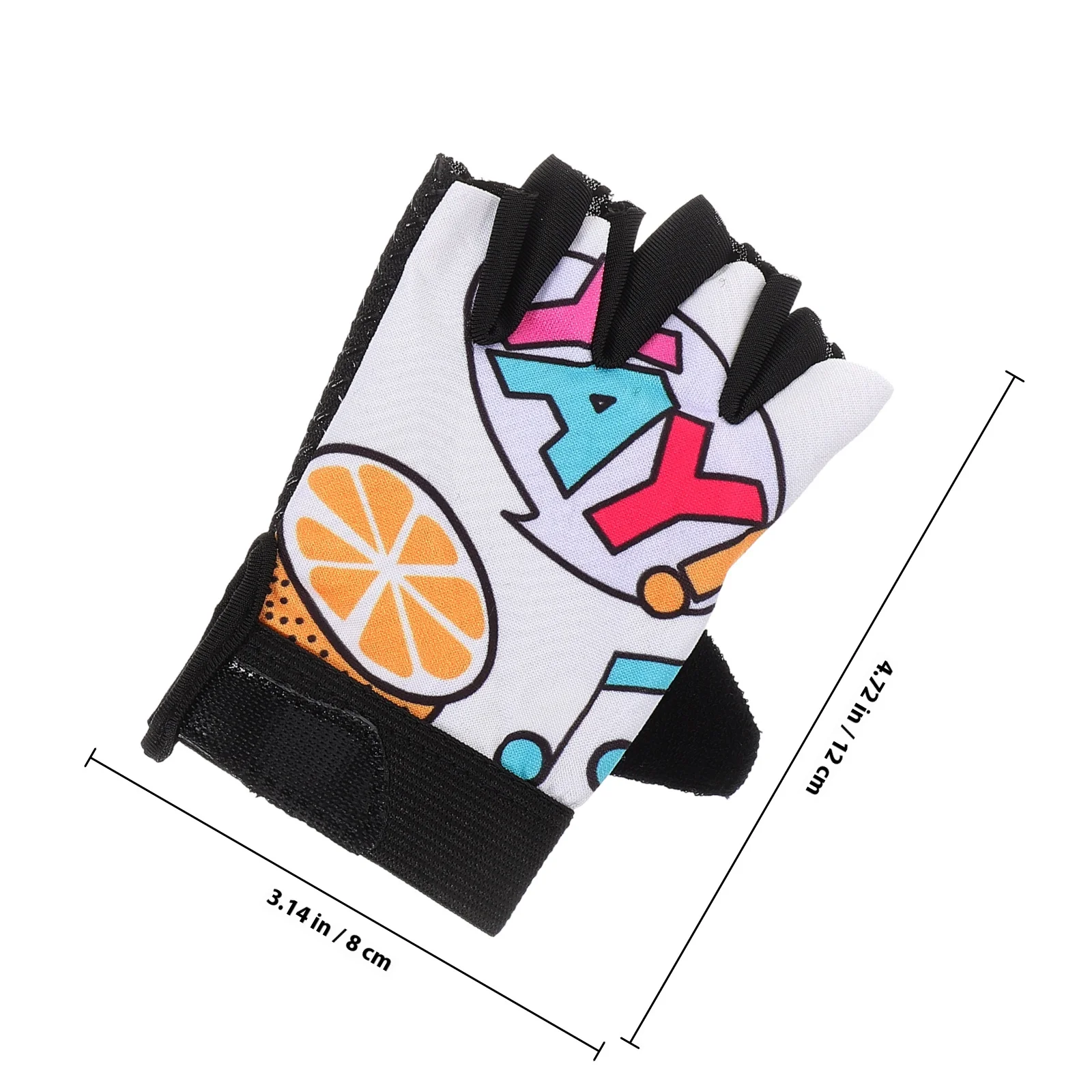 1 زوج نصف اصبع قفازات ركوب الدراجات في الهواء الطلق امتصاص الصدمات تنفس قفازات ركوب الخيل المضادة للانزلاق إكسسوارات رياضية ل