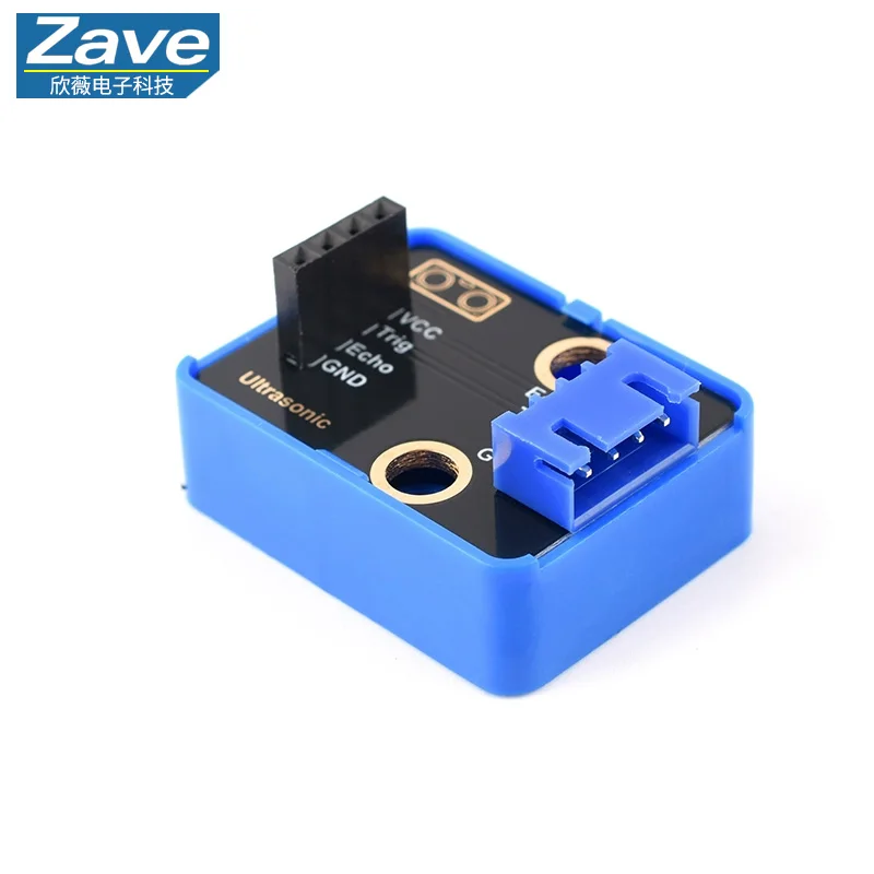 Ultrasonic adapter board module HC-SR04 ranging obstacle avoidance sensor smart car compatible with Arduino building blocks