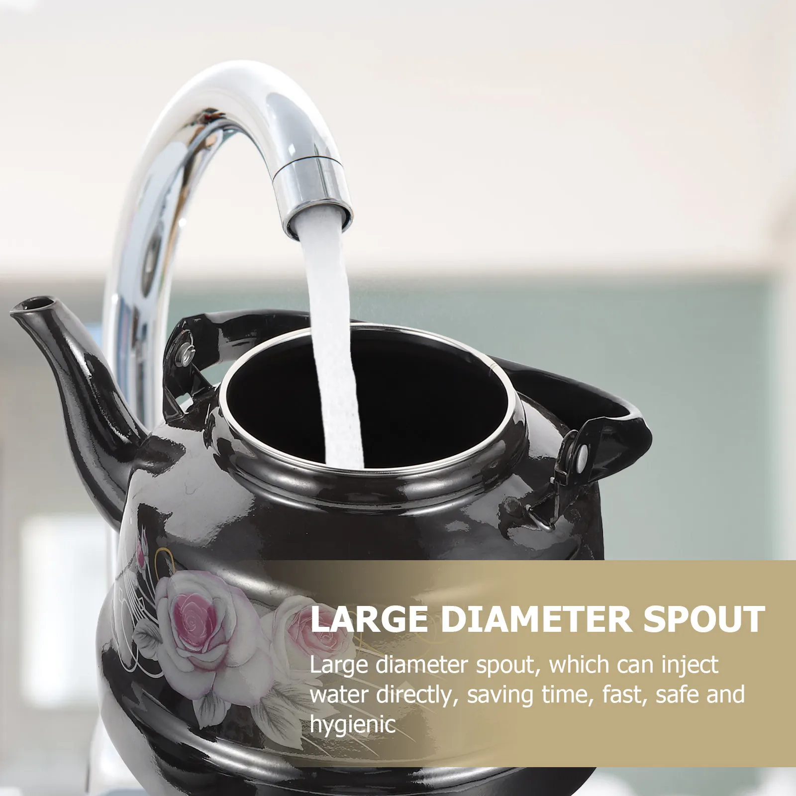 retro-black-enamel-tea-kettle-thickened-sturdy-water-boiler-for-home-kitchen-gas-induction-stovetop-use-enamel-teapot-household